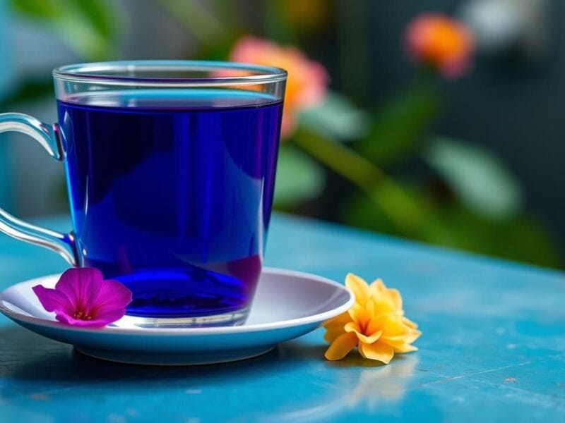Butterfly pea flower tea