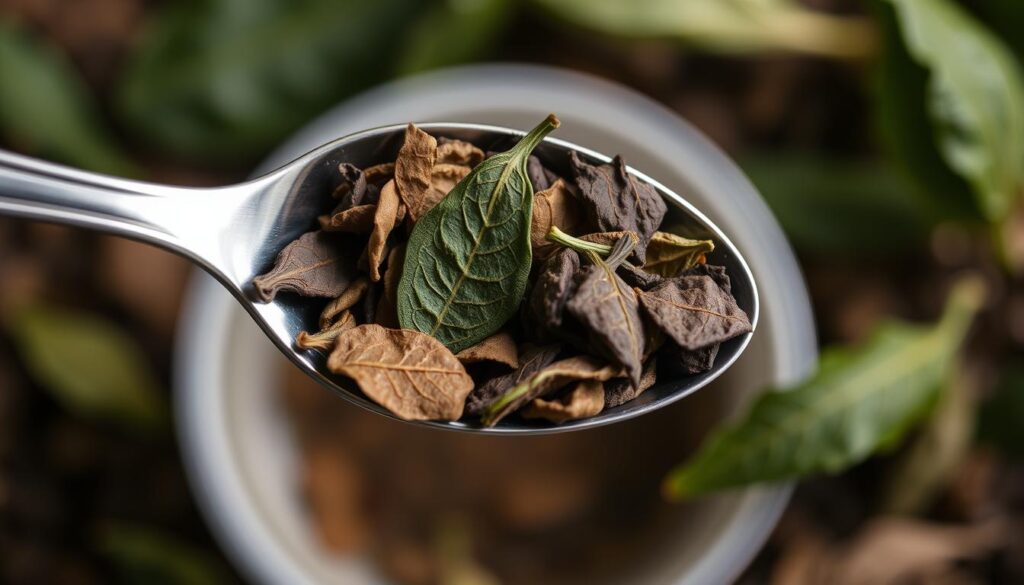 Spoon of tea