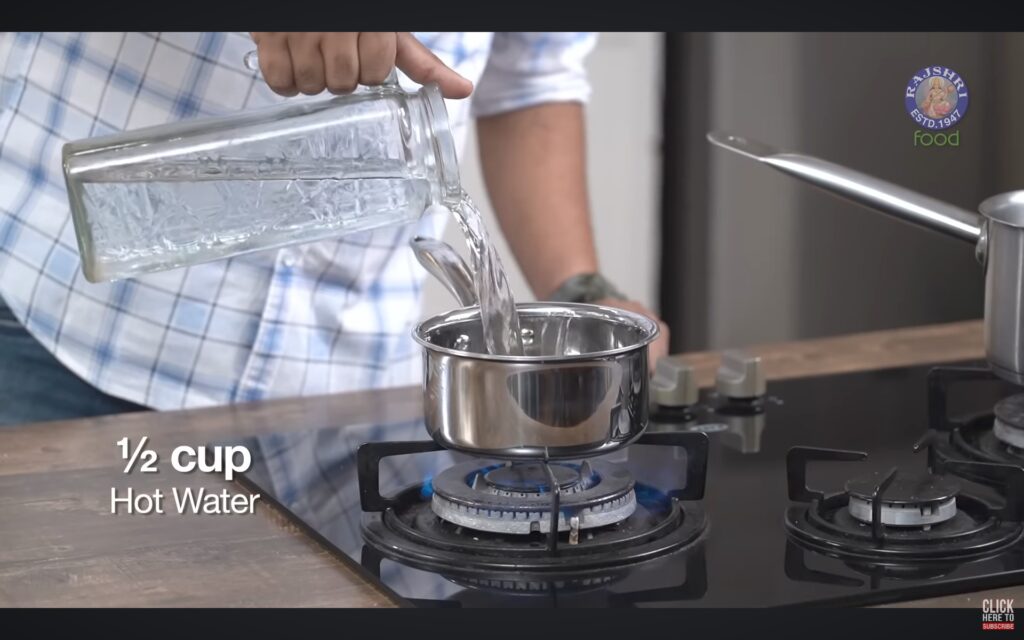 Boiling water